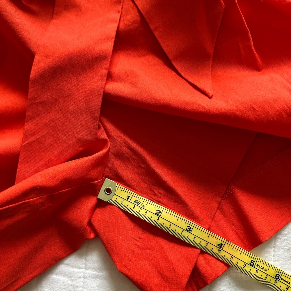 J. Crew Reddish/Orange Women's Shorts with Tie - Picture 5 of 8